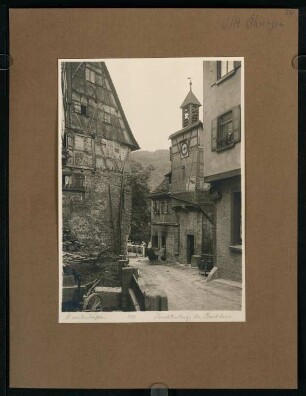 326, Forchtenberg. Am Backhaus. (Nr. 3177).