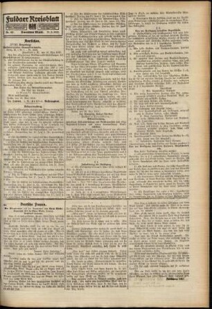 Zweite Ausgabe vom Montag, den 31. Mai 1915.
