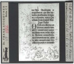 Dürer, Zeichnungen im Gebetbuch Kaiser Maximilians I.,Unbekannt, Gebetbuch Kaiser Maximilian I. (Augsburg)