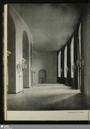 Wandelhalle des 1. Ranges