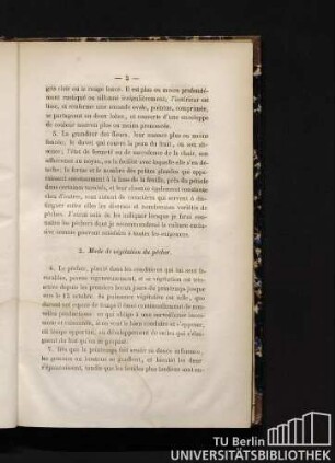 2. Mode de végétation du pêcher.