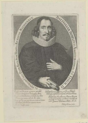 Bildnis des Balthasar Bebelius