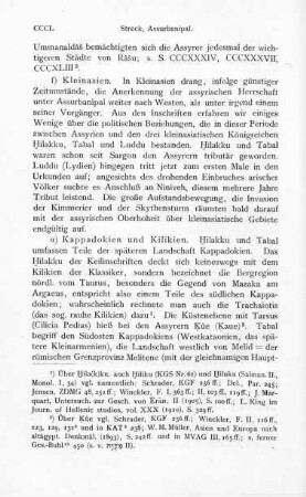 f) Kleinasien
