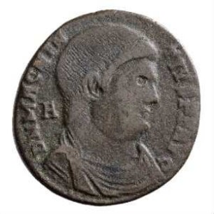 Münze, Aes 2, 19. Jannuar 350 - 18. August 353 n. Chr.
