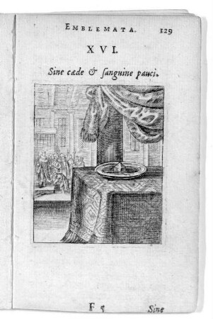 XVI. Sine cade & fanguine pauci.