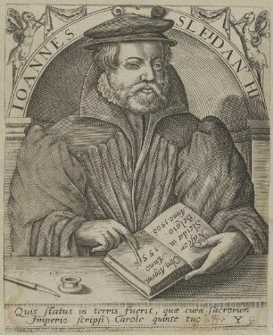 Bildnis des Ioannes Sleidanus