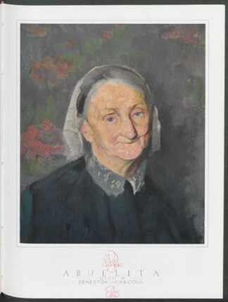 Arte argentino - "Abuelita", oleo