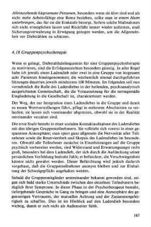 4.18. Gruppenpsychotherapie