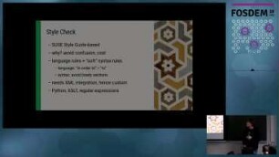 DocBook Documentation at SUSE: Automatically Ensuring Quality of SUSE Documentation