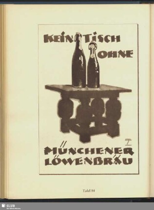 Kein Tisch ohne Münchener Löwenbräu