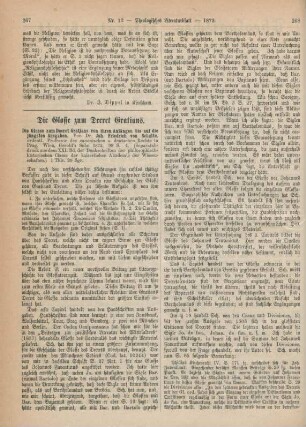 267-270 Die Glosse zum Decret Gratians