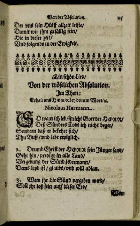 Von der tröstlichen Absolution.