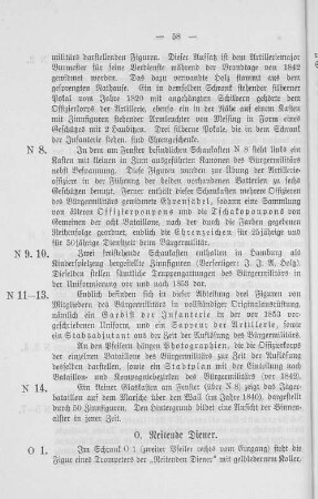 O. Reitende Diener.