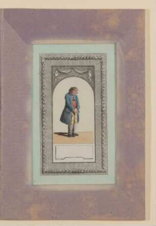 Schwacher Mann [Teil der Kassette "CHODOWIECKI, ALLERLEY, Bd. 10"]