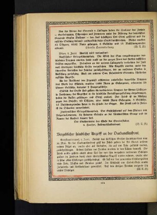 Vergeblicher feindlicher Angriff an der Dardanellenfront.