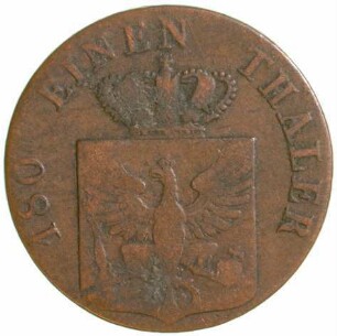 Münze, 2 Pfennig, 1835