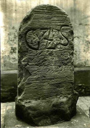 Pirmasens: Heimatmuseum, Grenzstein (GZS)
