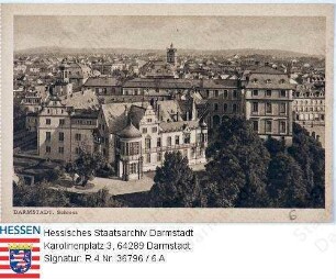Darmstadt, Schloss / Außenansicht