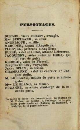 Le conteur, ou Les deux postes : comédie en 3 actes et en prose