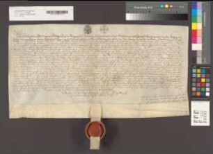 Freisprechung Wilhelm Ackermanns, seiner Familie und seines Hofes in Aldekerk von der Eigenhörigkeit.