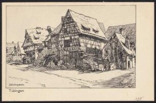 105, Tübingen. Jakobsgasse.