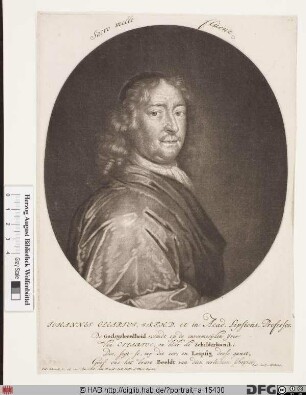 Bildnis Johann Olearius (III)