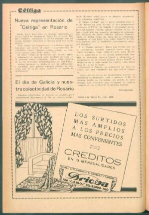 Nueva representación de "Céltiga" en Rosario