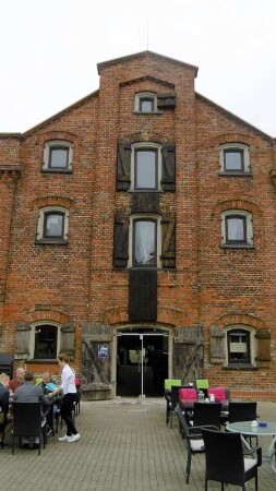 Klaipeda: Bebauung am Fluß Danés