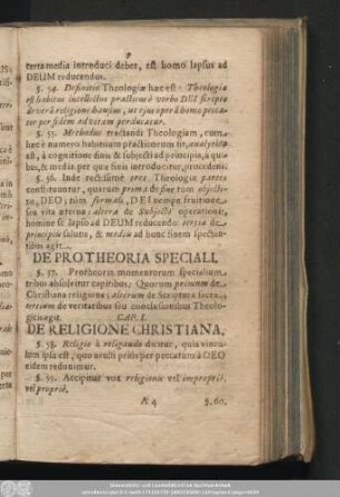 Cap. I. De Religione Christiana.