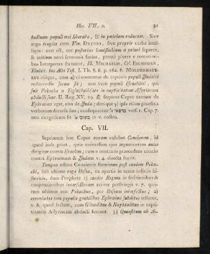 31-64, Cap. VII.