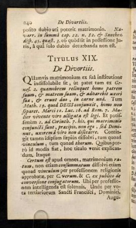 240-249, Titulus XIX