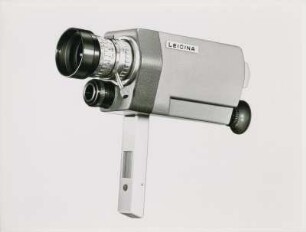 Schmalfilmkamera "Leicina 8 SV"der Ernst Leitz GmbH mit Objektiv "Paris"