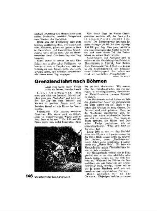 Grenzlandfahrt nach Böhmen