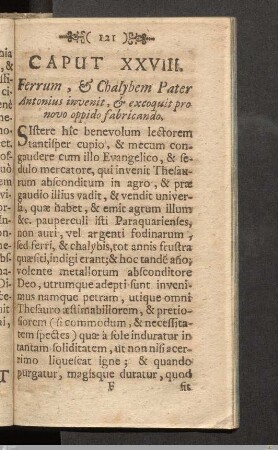 Caput XXVIII.