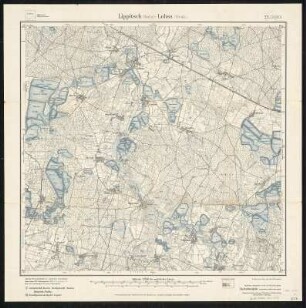 Meßtischblatt 23.(2690) : Lippitsch (Sächs.) - Lohsa (Preuß.), 1919 : Lippitsch (Sächs.) - Lohsa (Preuß.). - Umdr.-Ausg., aufgen. 1901, hrsg. 1906, Nachtr. 1919. - 1:25000. - Leipzig, 1919. - 1 Kt.
