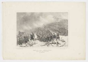 Marche sur Constantine, Blatt 5 der Folge "Retraite de Constantine"