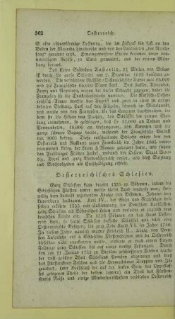 Oesterreichisches Schlesien