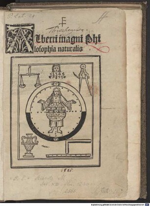 Alberti magni Philosophia naturalis
