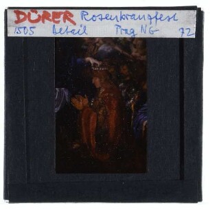 Dürer, Rosenkranzfest (Prag NG O_1552) : Detail (Ks. Maximilian)