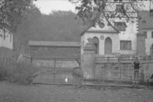 Keine Beschreibung [Schloss Kochberg, Brücke]