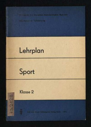 1973: Klasse 2