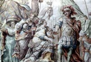 Ankunft der Königin von Saba bei Salomon