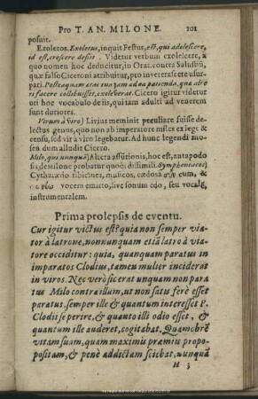Prima prolepsis de eventu