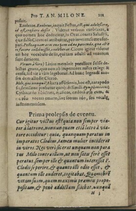 Prima prolepsis de eventu