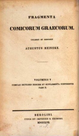 Comicae dictionis index. 2, K - Ō