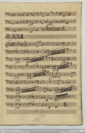 22. Anonymus, Lento, f-Moll