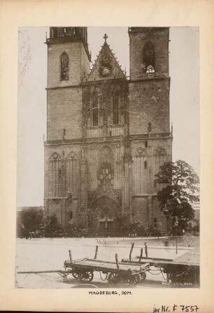 Dom, Magdeburg: Ansicht der Westfassade