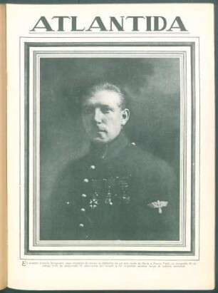 El aviador francés Nungesser