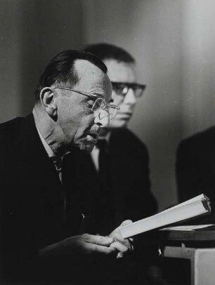 Bruno Apitz und Helmut Baierl