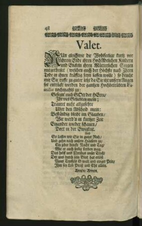 Valet.
